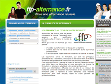 Tablet Screenshot of ffp-alternance.fr